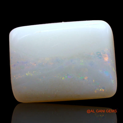 Natural Untreated Fire Opal Loose Gemstone Square Cabochon From Australia 3.00 Cts 12x9x3 mm AD-543