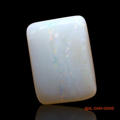 Natural Untreated Fire Opal Loose Gemstone Square Cabochon From Australia 3.00 Cts 12x9x3 mm AD-543
