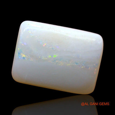 Natural Untreated Fire Opal Loose Gemstone Square Cabochon From Australia 3.00 Cts 12x9x3 mm AD-543