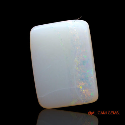Natural Untreated Fire Opal Loose Gemstone Square Cabochon From Australia 3.00 Cts 12x9x3 mm AD-543