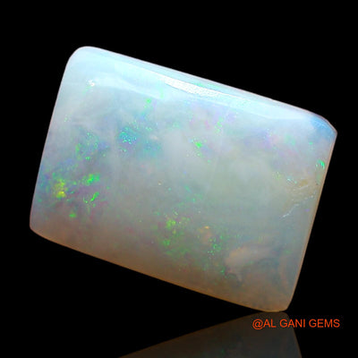 2.00 Cts Unheated Australian Fire Opal Loose Gemstone Square Cabochon Natural 12x9x3 mm AD-544