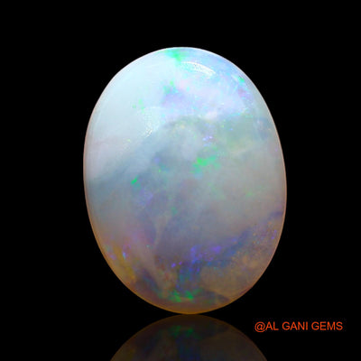 3.00 Cts Natural Australian Fire Opal Oval Cabochon Loose Gemstone For Jewelry 13x10x4 mm AD-545