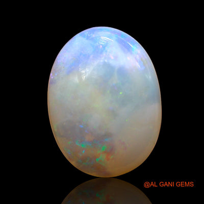3.00 Cts Natural Australian Fire Opal Oval Cabochon Loose Gemstone For Jewelry 13x10x4 mm AD-545