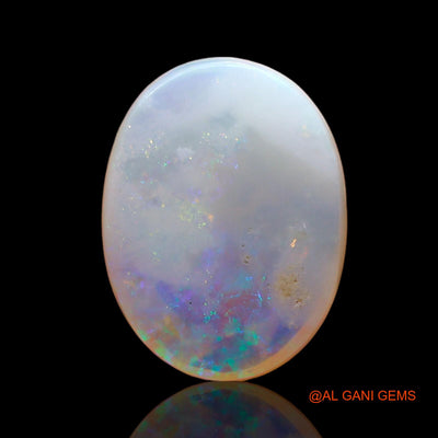 3.00 Cts Natural Australian Fire Opal Oval Cabochon Loose Gemstone For Jewelry 13x10x4 mm AD-545