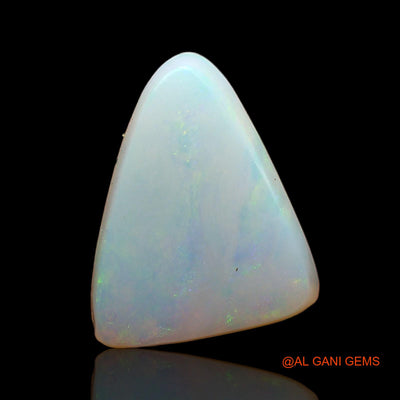 3.00 Cts Natural Australian Fire Opal Loose Gemstone Trillion Cabochon 12x10x3 mm AD-549