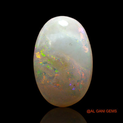 4.00 Cts Natural Australian Fire Opal Oval Cabochon Loose Gemstone For Jewelry 15x10x4 mm AD-54
