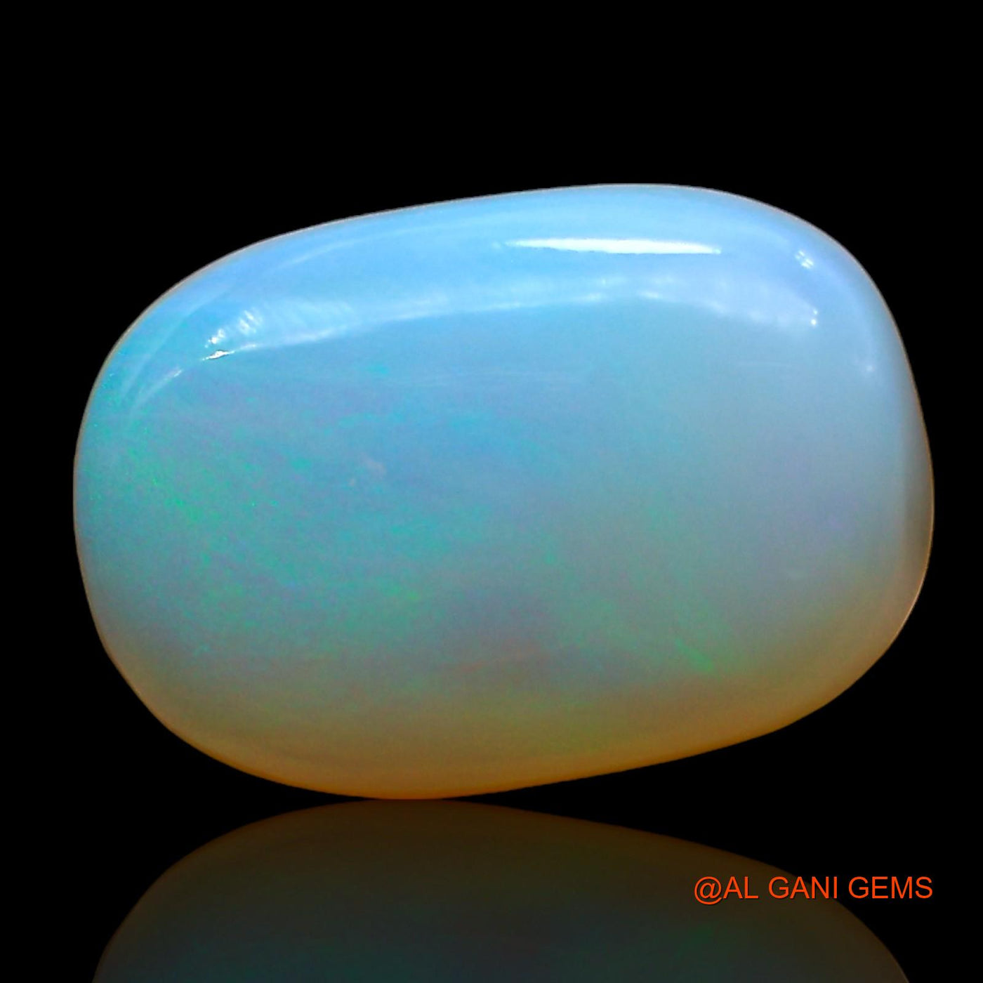 3.00 Cts Natural Australian Fire Opal Loose Gemstone Oval Cabochon 13x9x4 mm AD-550