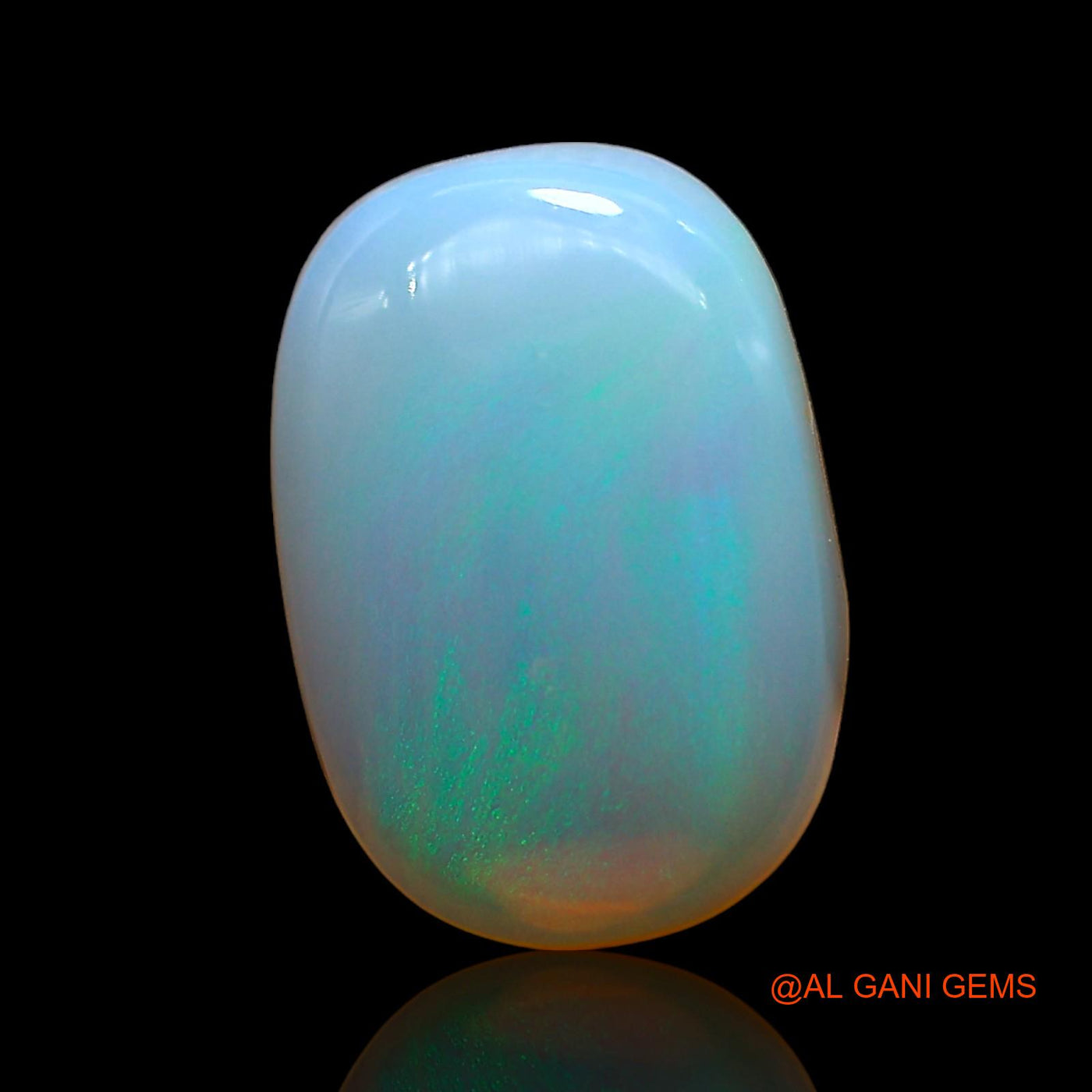 3.00 Cts Natural Australian Fire Opal Loose Gemstone Oval Cabochon 13x9x4 mm AD-550