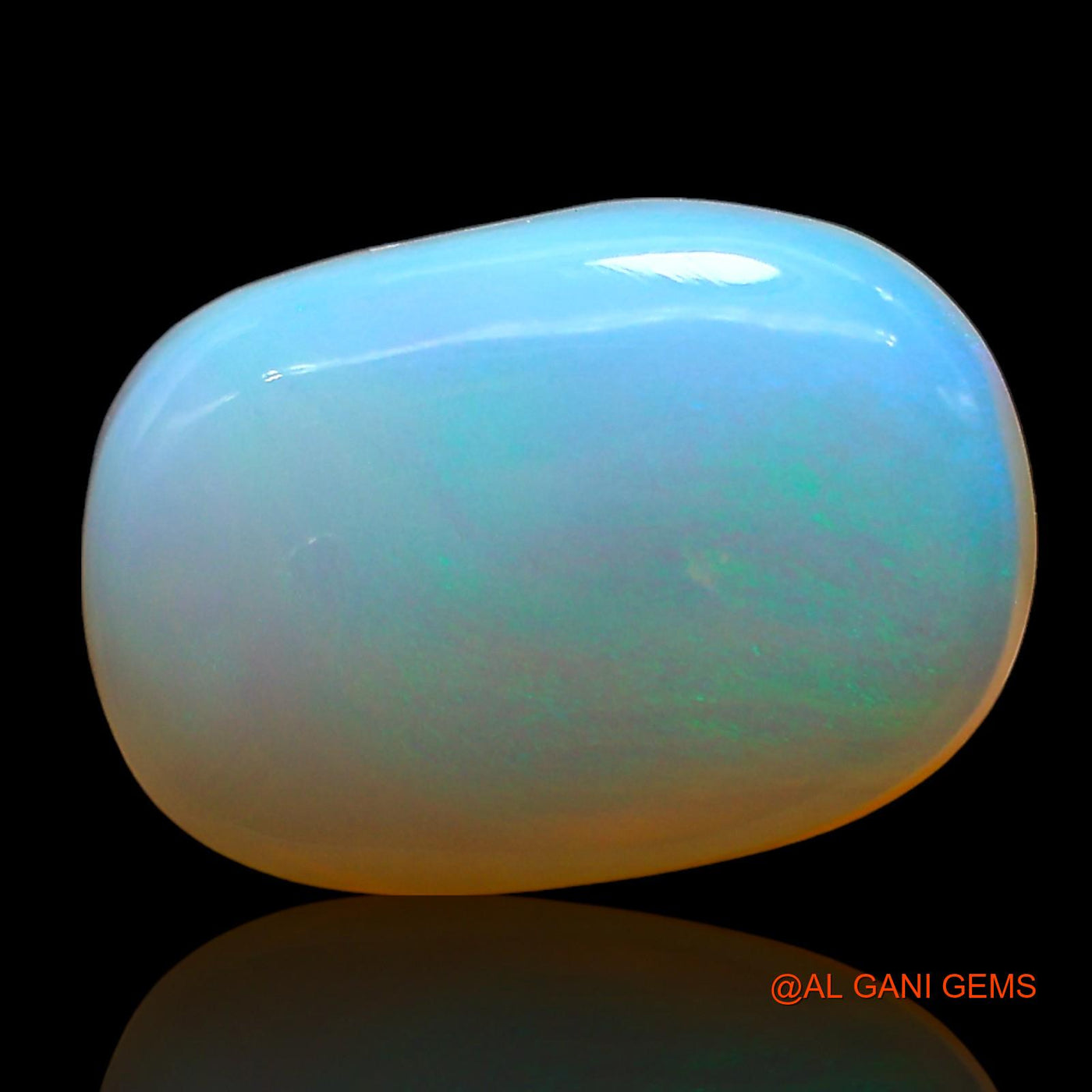3.00 Cts Natural Australian Fire Opal Loose Gemstone Oval Cabochon 13x9x4 mm AD-550