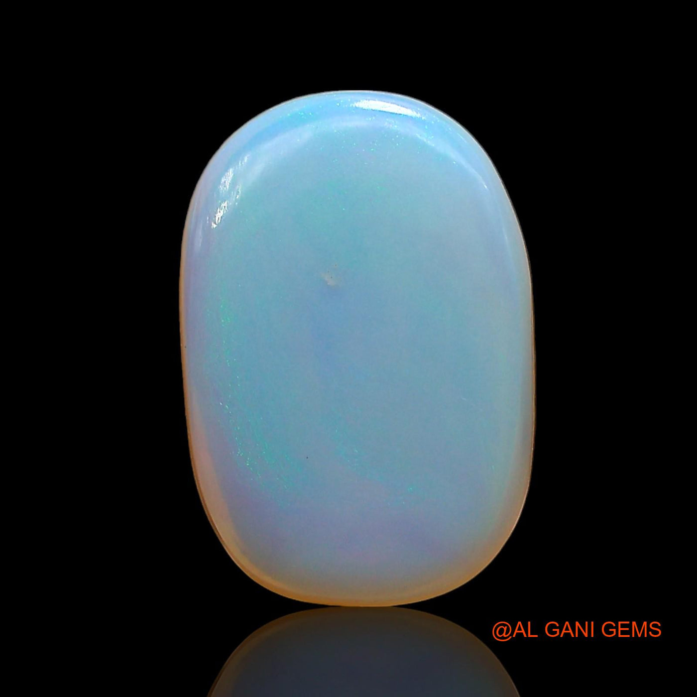 3.00 Cts Natural Australian Fire Opal Loose Gemstone Oval Cabochon 13x9x4 mm AD-550