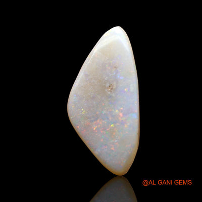 Natural Fire Opal Gemstone 2.00 Cts Loose Fancy Cabochon From Australia 16x8x3 mm AD-551