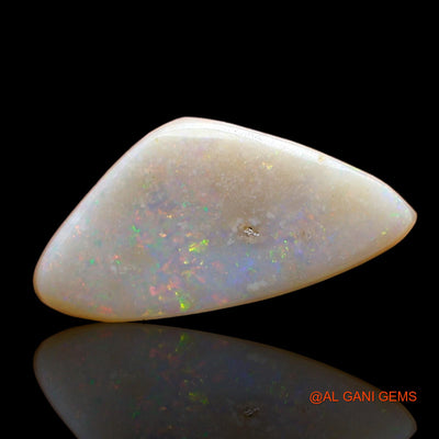 Natural Fire Opal Gemstone 2.00 Cts Loose Fancy Cabochon From Australia 16x8x3 mm AD-551