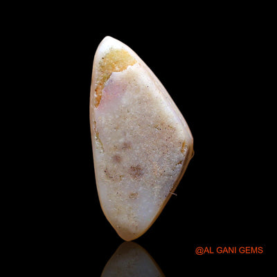 Natural Fire Opal Gemstone 2.00 Cts Loose Fancy Cabochon From Australia 16x8x3 mm AD-551