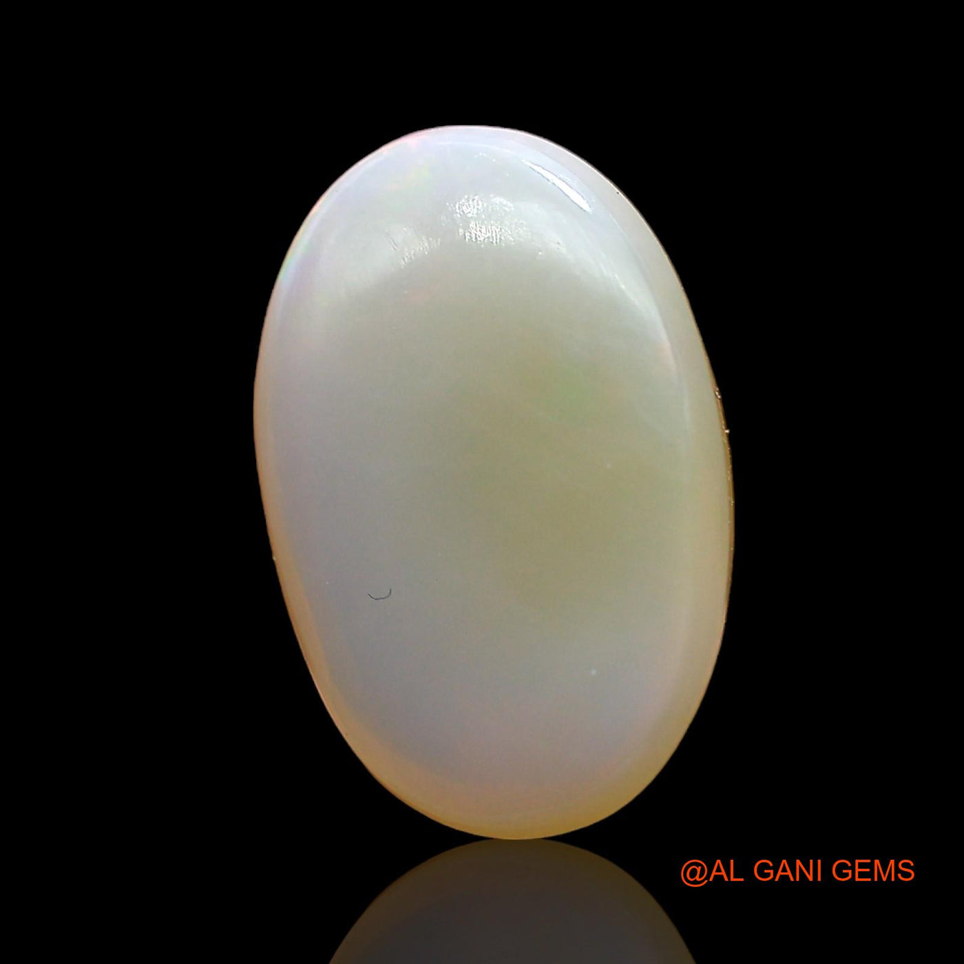 Natural Fire Opal Gemstone 4.00 Cts Loose Oval Cabochon From Australia 14x9x4 mm AD-552