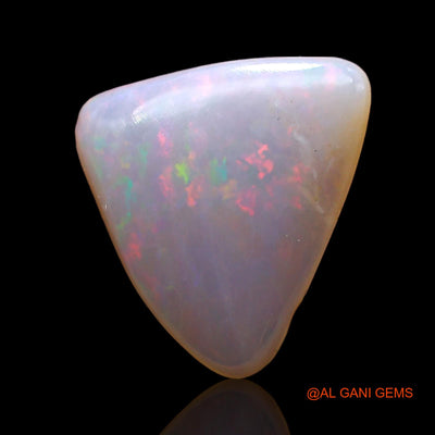 2.00 Cts Natural Australian Fire Opal Loose Gemstone Trillion Cabochon 11x10x3 mm AD-559