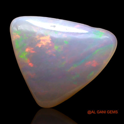 2.00 Cts Natural Australian Fire Opal Loose Gemstone Trillion Cabochon 11x10x3 mm AD-559