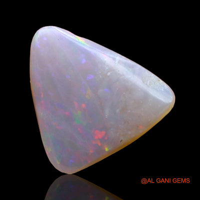 2.00 Cts Natural Australian Fire Opal Loose Gemstone Trillion Cabochon 11x10x3 mm AD-559