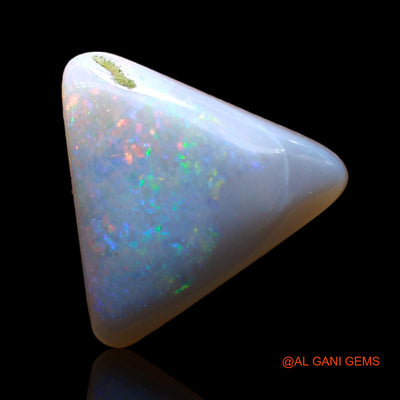 1.00 Cts Natural Australian Fire Opal Trillion Cabochon Loose Gemstone For Jewelry 10x10x2 mm AD-560
