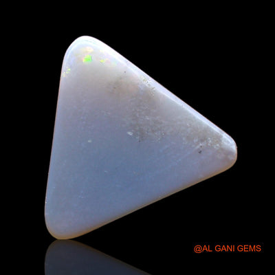 1.00 Cts Natural Australian Fire Opal Trillion Cabochon Loose Gemstone For Jewelry 10x10x2 mm AD-560