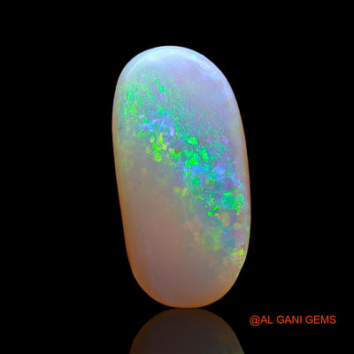 2.00 Cts Natural Australian Fire Opal Loose Gemstone Oval Cabochon 14x7x3 mm AD-562
