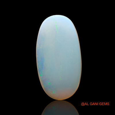 1.00 Cts Natural Australian Fire Opal Loose Gemstone Oval Cabochon 14x7x2 mm AD-563