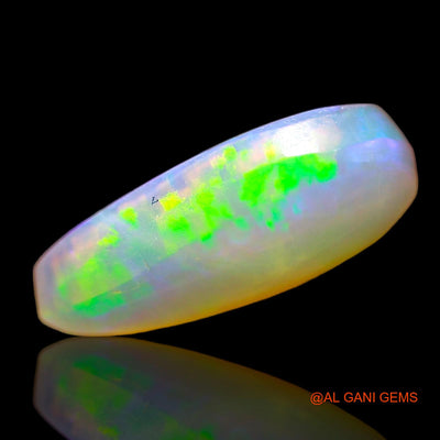 3.00 Cts Natural Australian Fire Opal Loose Gemstone Pear Cabochon 14x8x4 mm AD-566
