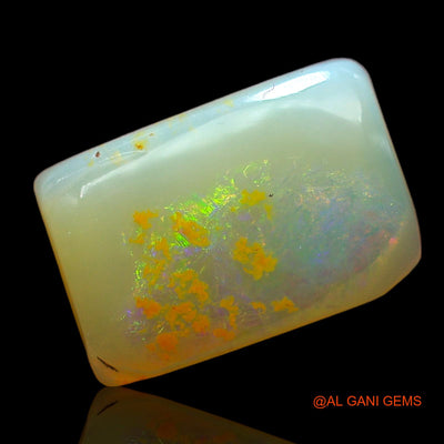 2.00 Cts Unheated Australian Fire Opal Loose Gemstone Square Cabochon Natural 12x8x3 mm AD-568