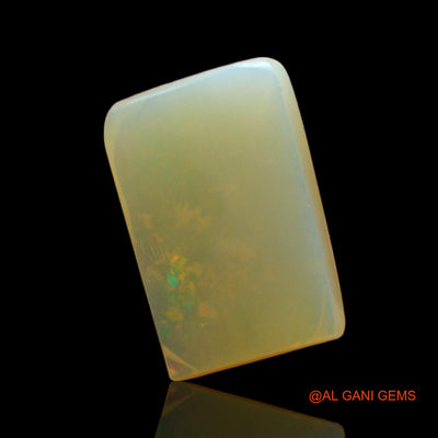 2.00 Cts Unheated Australian Fire Opal Loose Gemstone Square Cabochon Natural 12x8x3 mm AD-568