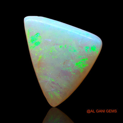 2.00 Cts Natural Australian Fire Opal Loose Gemstone Trillion Cabochon 11x9x3 mm AD-573