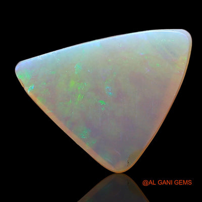 2.00 Cts Natural Australian Fire Opal Loose Gemstone Trillion Cabochon 11x9x3 mm AD-573