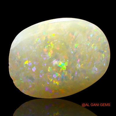 2.00 Cts Natural Australian Fire Opal Oval Cabochon Loose Gemstone For Jewelry 12x9x3 mm AD-575