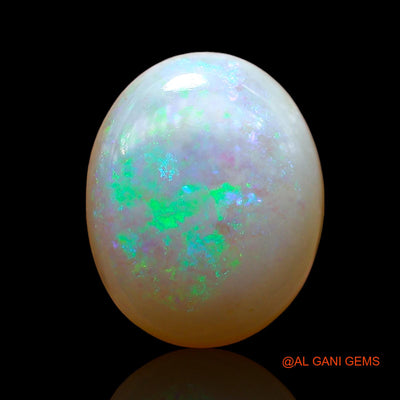 2.00 Cts Natural Australian Fire Opal Loose Gemstone Oval Cabochon 12x9x3 mm AD-577