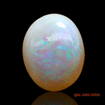 2.00 Cts Natural Australian Fire Opal Loose Gemstone Oval Cabochon 12x9x3 mm AD-577