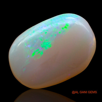 3.00 Cts Natural Australian Fire Opal Loose Gemstone Oval Cabochon 12x8x4 mm AD-578