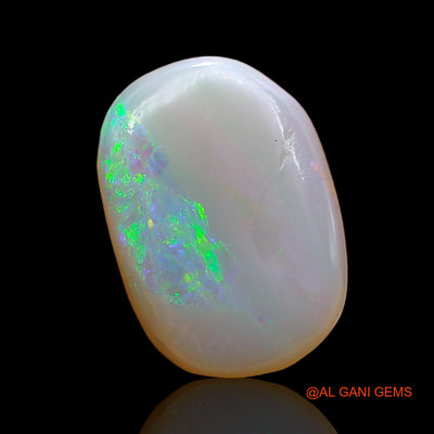 3.00 Cts Natural Australian Fire Opal Loose Gemstone Oval Cabochon 12x8x4 mm AD-578