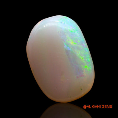 3.00 Cts Natural Australian Fire Opal Loose Gemstone Oval Cabochon 12x8x4 mm AD-578