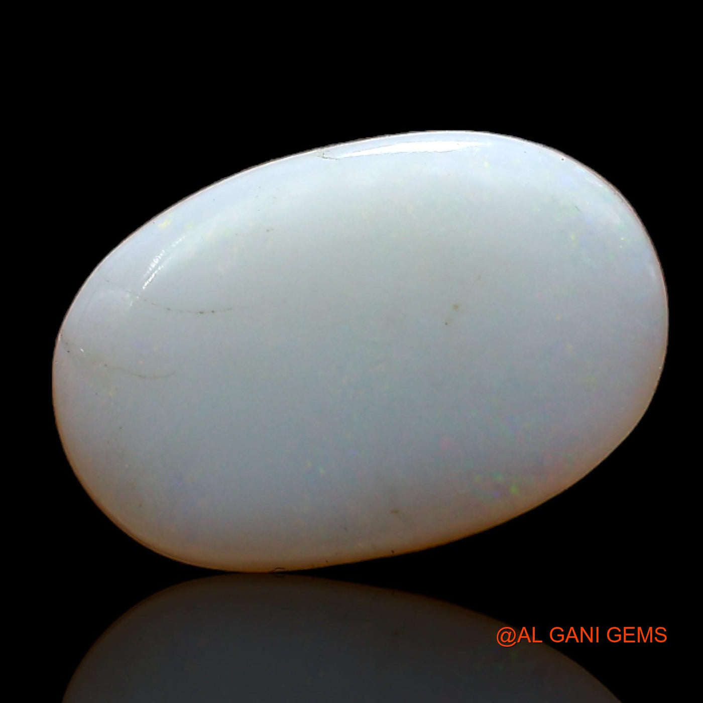 Natural Fire Opal Gemstone 3.00 Cts Loose Oval Cabochon From Australia 15x10x3 mm AD-57