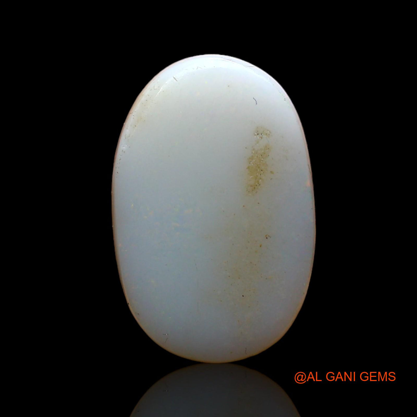 Natural Fire Opal Gemstone 3.00 Cts Loose Oval Cabochon From Australia 15x10x3 mm AD-57