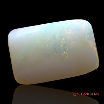 2.00 Cts Natural Australian Fire Opal Square Cabochon Loose Gemstone For Jewelry 11x7x3 mm AD-585