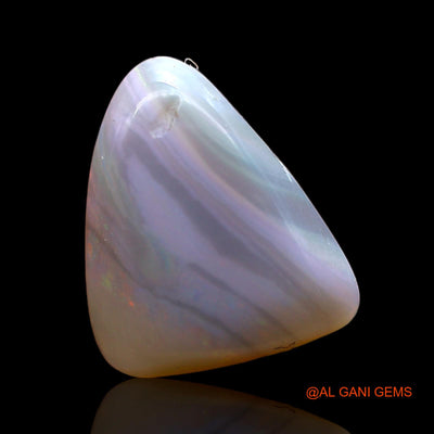 2.00 Cts Natural Australian Fire Opal Loose Gemstone Trillion Cabochon 11x9x3 mm AD-586