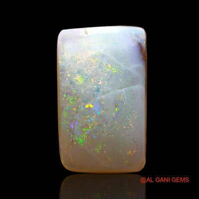 2.00 Cts Natural Australian Fire Opal Loose Gemstone Square Cabochon 11x7x3 mm AD-587