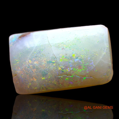 2.00 Cts Natural Australian Fire Opal Loose Gemstone Square Cabochon 11x7x3 mm AD-587