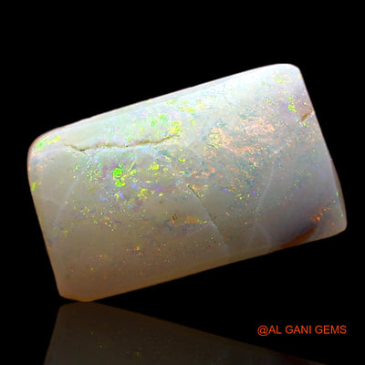 2.00 Cts Natural Australian Fire Opal Loose Gemstone Square Cabochon 11x7x3 mm AD-587