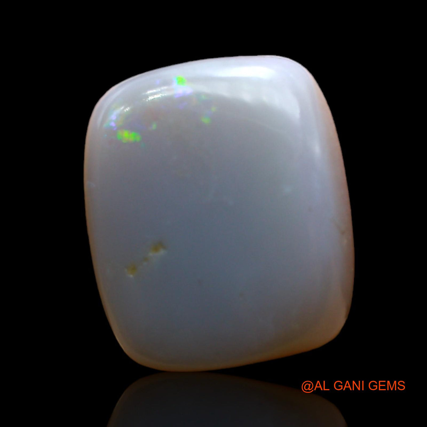 6.00 Cts Natural Australian Fire Opal Oval Cabochon Loose Gemstone For Jewelry 13x11x4 mm AD-58