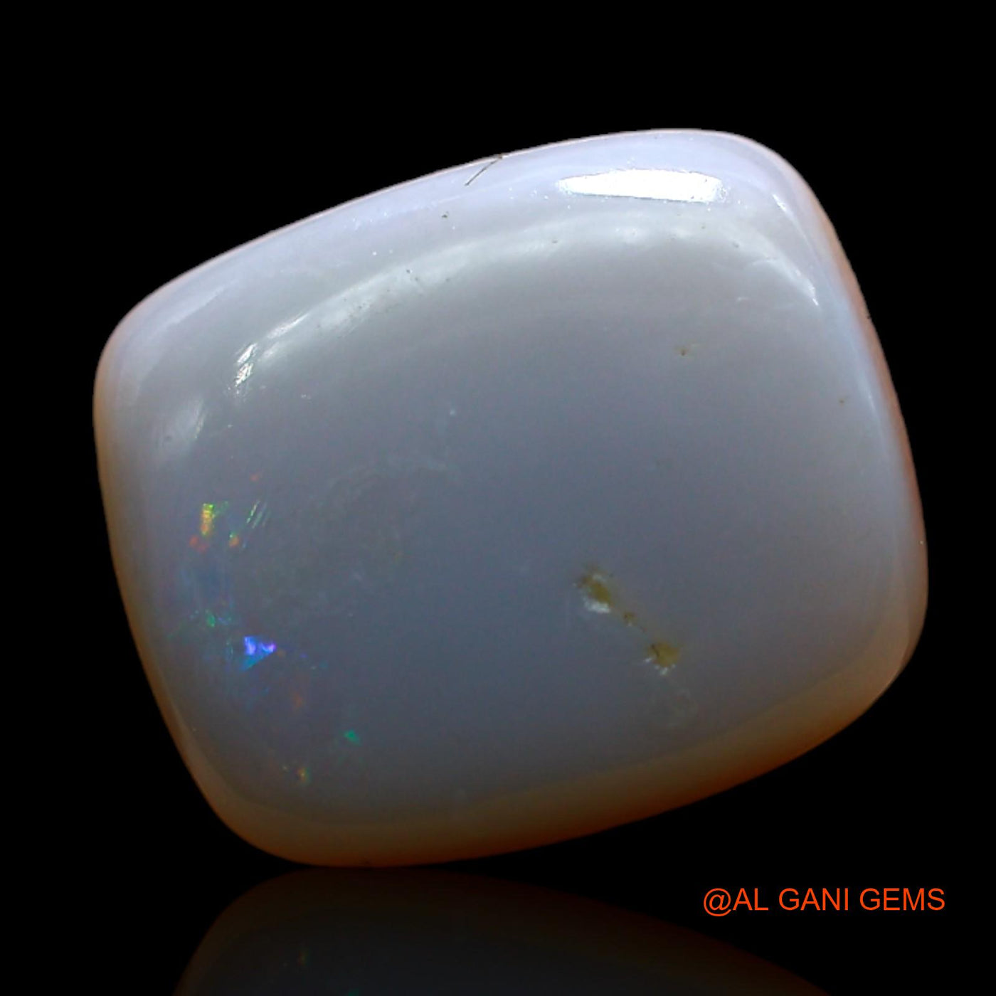 6.00 Cts Natural Australian Fire Opal Oval Cabochon Loose Gemstone For Jewelry 13x11x4 mm AD-58