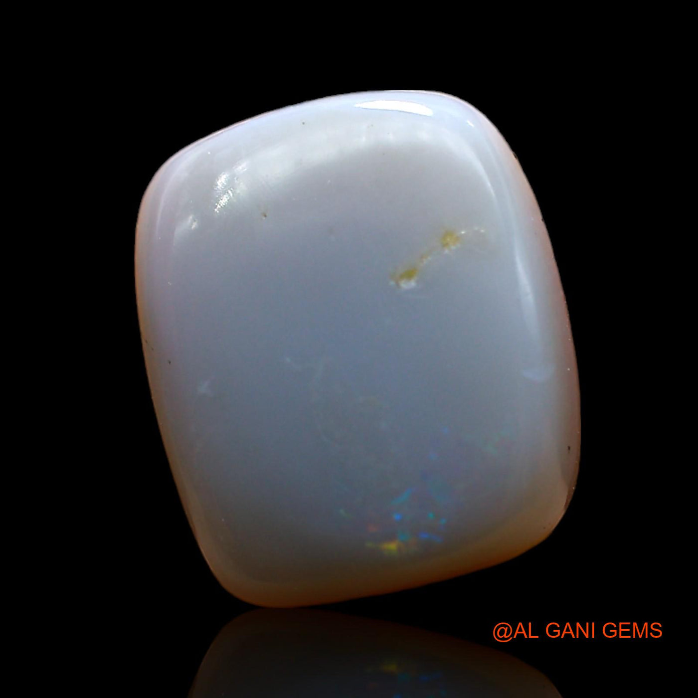 6.00 Cts Natural Australian Fire Opal Oval Cabochon Loose Gemstone For Jewelry 13x11x4 mm AD-58
