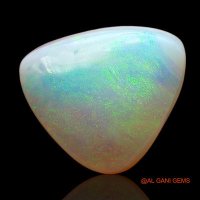 3.00 Cts Natural Australian Fire Opal Loose Gemstone Trillion Cabochon 10x10x5 mm AD-591