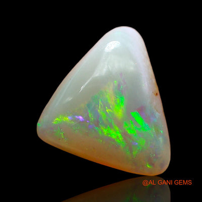 2.00 Cts Natural Australian Fire Opal Loose Gemstone Trillion Cabochon 10x9x4 mm AD-593
