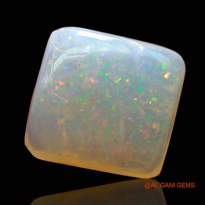1.00 Cts Natural Australian Fire Opal Loose Gemstone Square Cabochon 9x8x2 mm AD-595