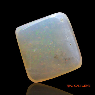 1.00 Cts Natural Australian Fire Opal Loose Gemstone Square Cabochon 9x8x2 mm AD-595